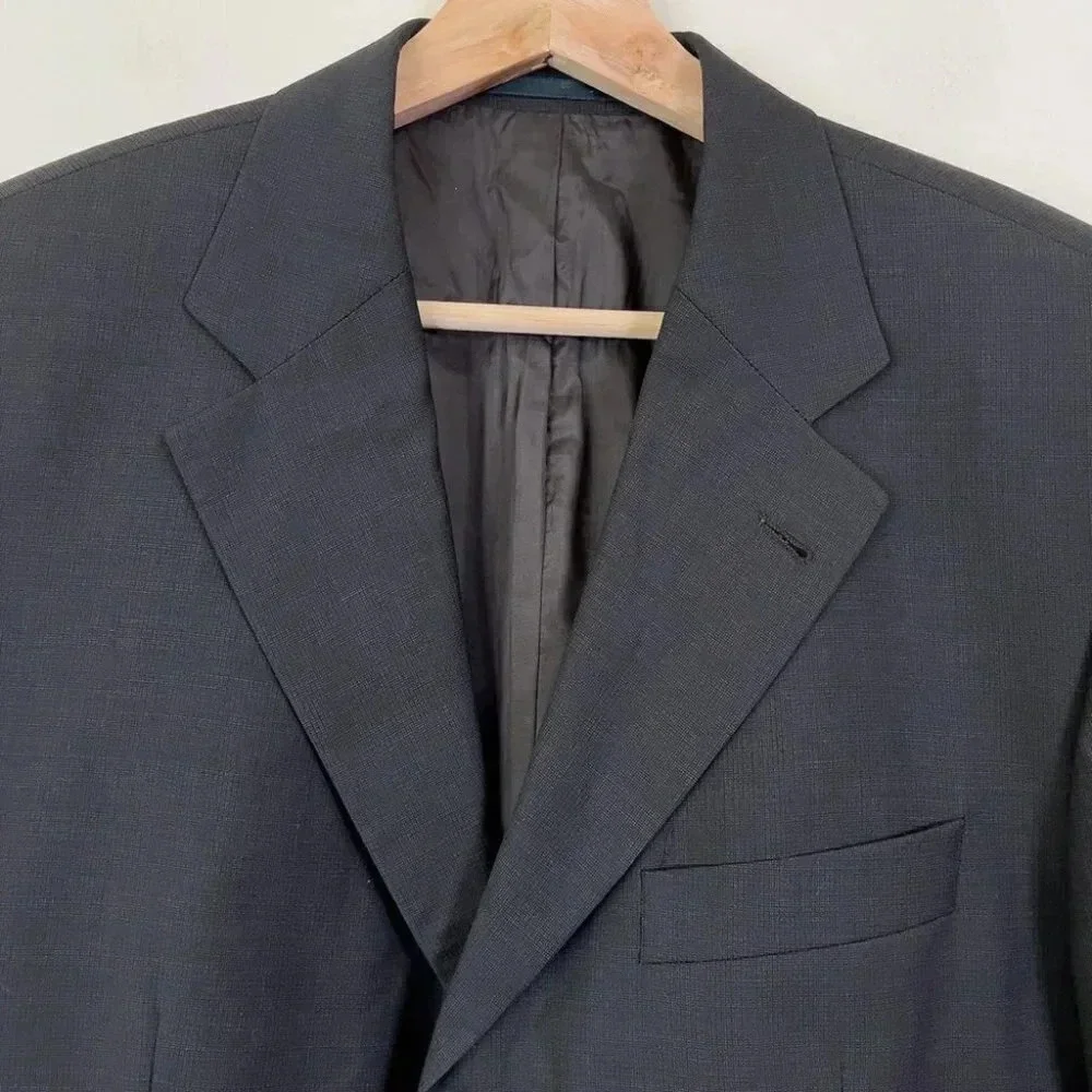 Hugo Boss Virgin Wool Super 100 Angelico Lucca Blazer Size 50 / US Size 40R